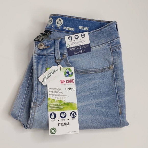 REWASH Jean's Jegging's Mid Rise Size 13 - Picture 4 of 16